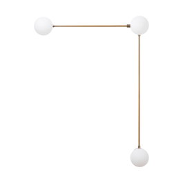 Opviq Domino - 11049 Lámpara de pared vintage cobre